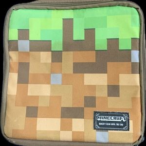 MINECRAFT KIDS SOFT ZIP INSULATED LUNCH BOX